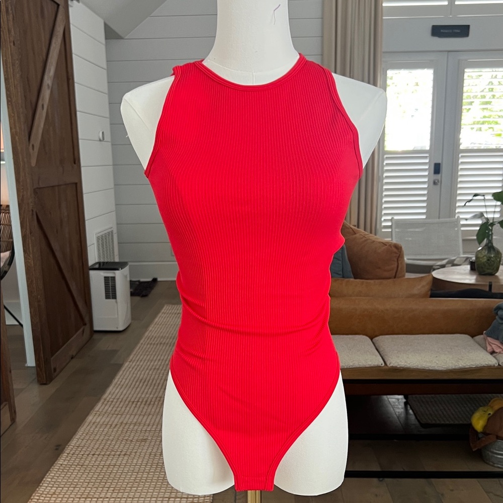 Tummy control high neck bodysuit size Medium